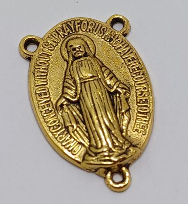 Rosary Center Pieces "Our Lady of Guadalupe" (7 Pieces)