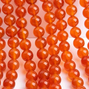 Carnelian Round 8mm Beads are Gemstones listed in the Bible