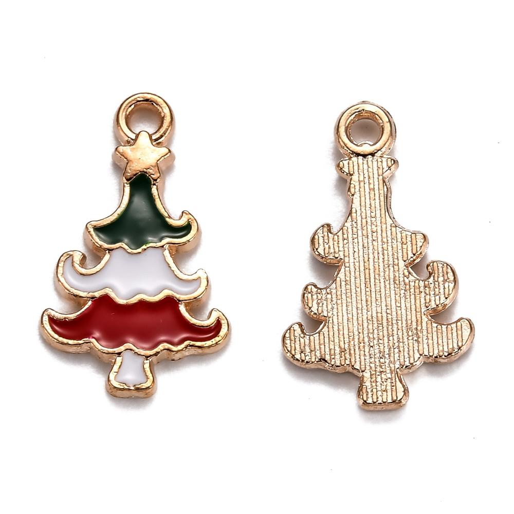 Christmas Tree Charms (5 Pieces)