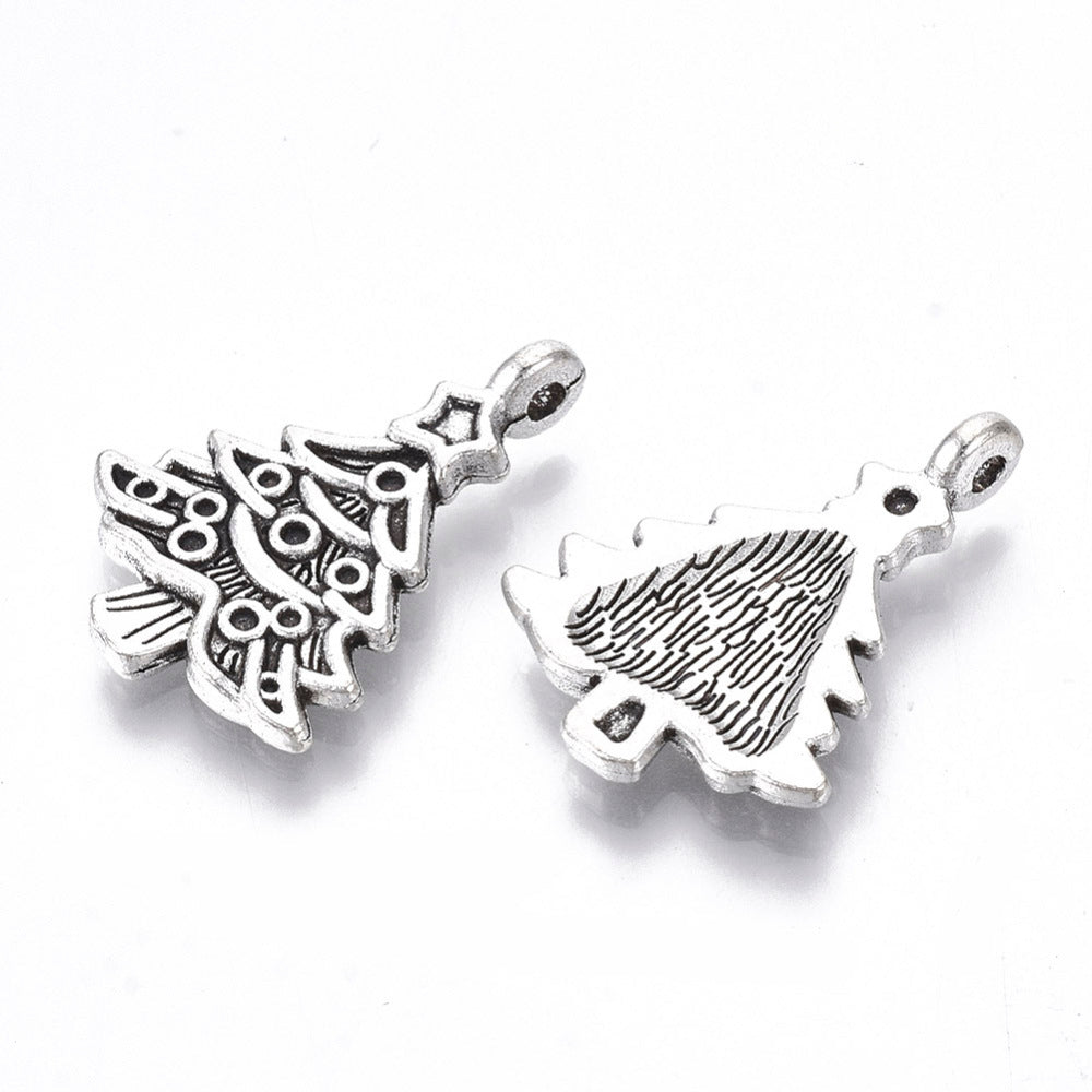 Christmas Tree Charms (6 Pieces)