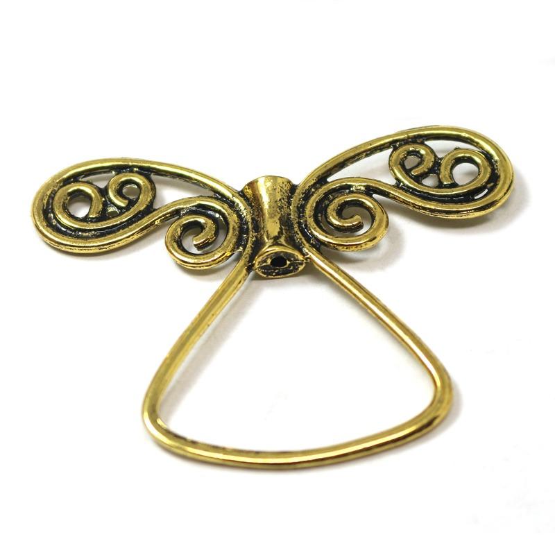 Angel Wings Extra Large Gold - Krafts and Beads