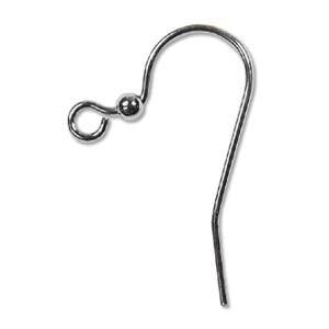 Black Oxide Earwires (20 Pieces) - Krafts and Beads