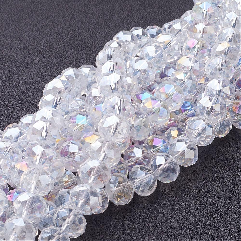 Chinese Crystal Beads Rondelle Shape 4mm X 3mm Light Brown 140 Beads –  Krafts and Beads