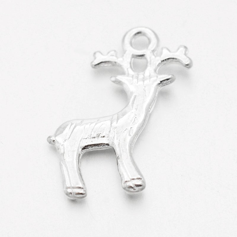 Reindeer Christmas Charms (10 Pieces)