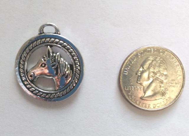 Horse Charms Charms ( 3 Pieces) - Krafts and Beads