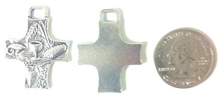 Last Supper Cross Silver (3 Pieces) - Krafts and Beads