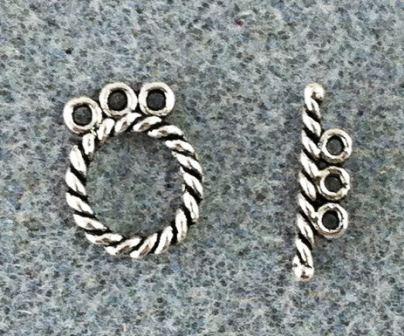 Toggle and Bar 6 Sets (3 stranded jewelry) 1 - Krafts and Beads