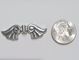 Pewter Wings (3 Beads)