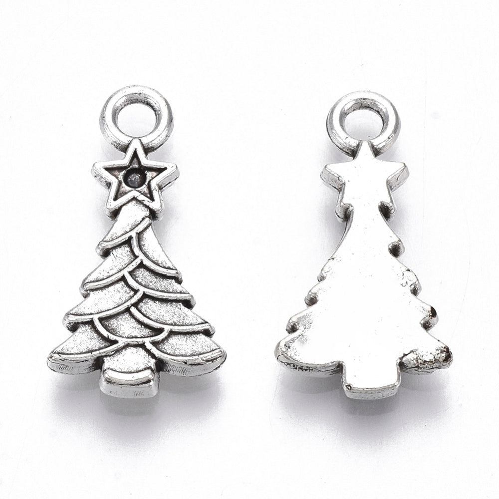 Christmas Tree Charms (14 Pieces)