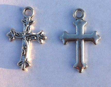 Cross with Vines designs (10 Pieces) - Krafts and Beads