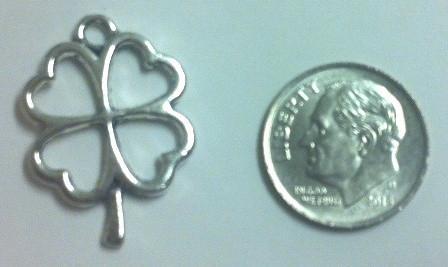 Four Leaf Clover Charms (10 Pieces) - Krafts and Beads