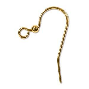 Gold Plated Earwires 144 Pieces - Krafts and Beads