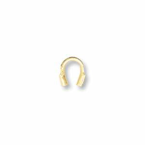 Gold Plated Wire Protectors 144 Pieces - Krafts and Beads