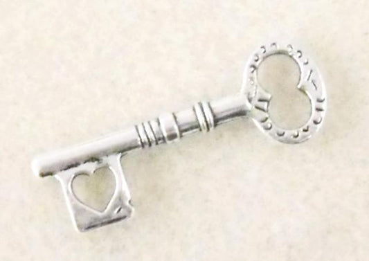 Key Charms (5 Pieces) - Krafts and Beads